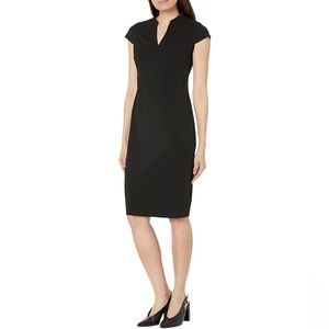 Calvin Klein minimalist black dress size 8P